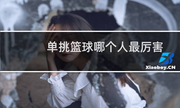 单挑篮球哪个人最厉害图片