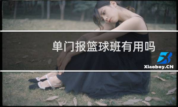 单门报篮球班有用吗图片