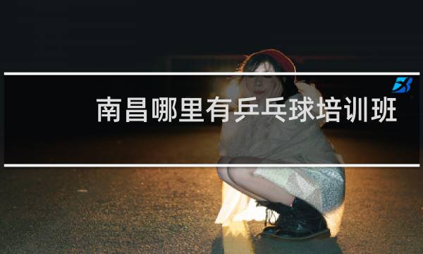 南昌哪里有乒乓球培训班图片