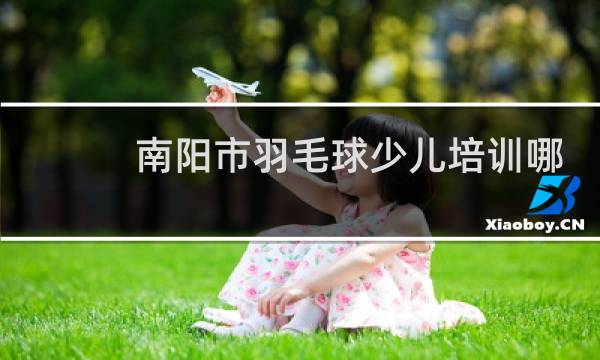 南阳市羽毛球少儿培训哪里好图片