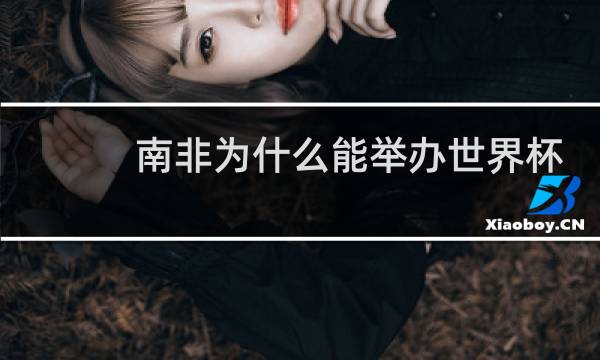南非为什么能举办世界杯图片