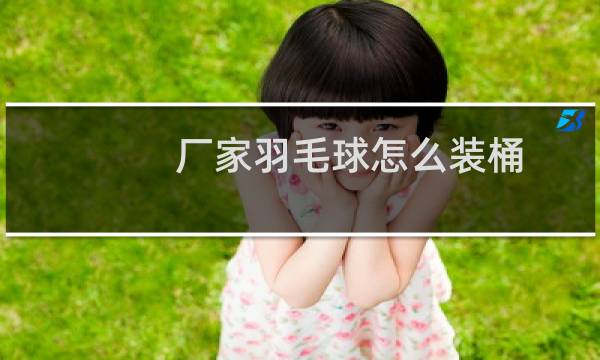 厂家羽毛球怎么装桶图片