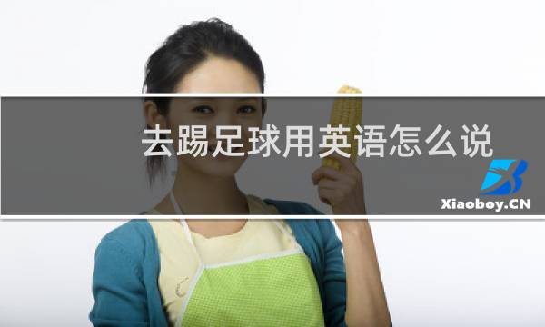 去踢足球用英语怎么说图片