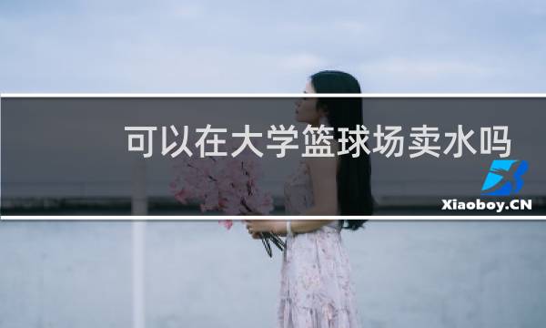 可以在大学篮球场卖水吗图片