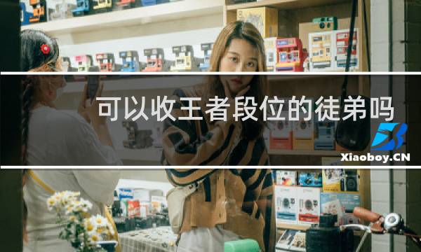 可以收王者段位的徒弟吗图片