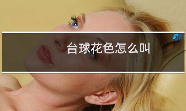 台球花色怎么叫图片