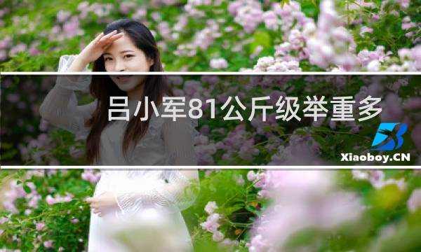 吕小军81公斤级举重多少公斤图片