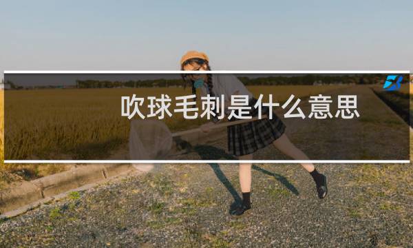 吹球毛刺是什么意思图片