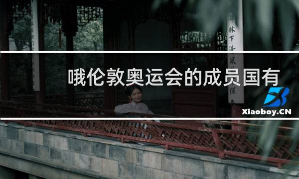 哦伦敦奥运会的成员国有多少个图片