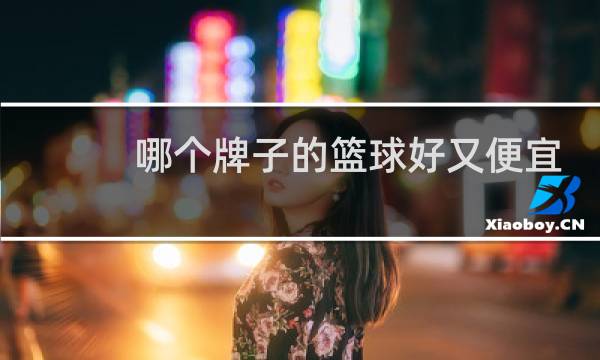 哪个牌子的篮球好又便宜图片