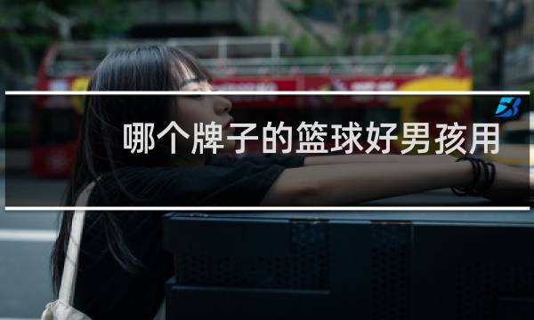 哪个牌子的篮球好男孩用图片
