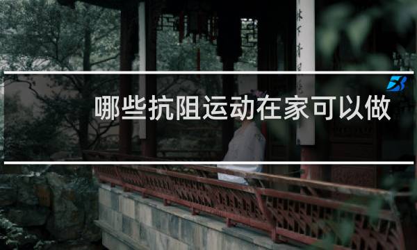 哪些抗阻运动在家可以做图片