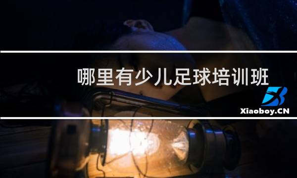 哪里有少儿足球培训班图片