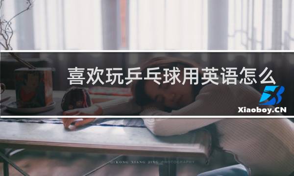 喜欢玩乒乓球用英语怎么说图片