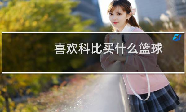 喜欢科比买什么篮球图片