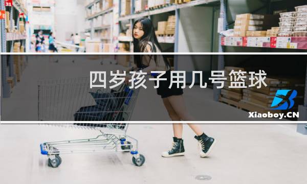 四岁孩子用几号篮球图片