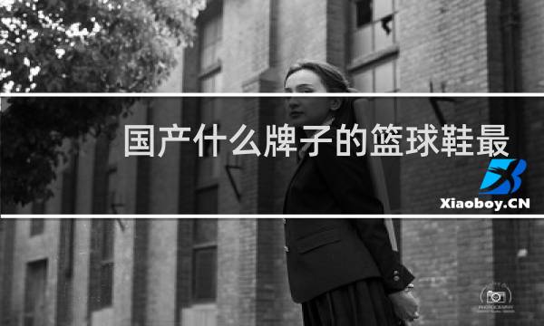 国产什么牌子的篮球鞋最好图片