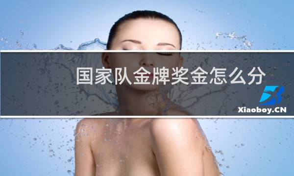 国家队金牌奖金怎么分图片