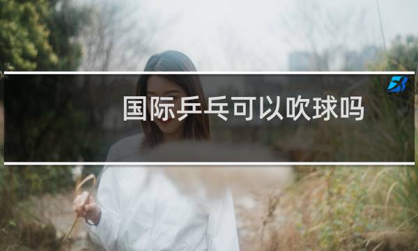 国际乒乓可以吹球吗图片