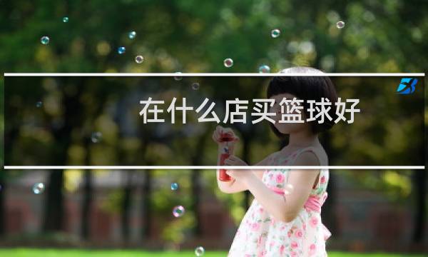 在什么店买篮球好图片