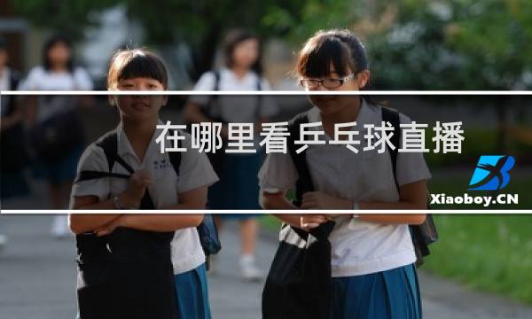 在哪里看乒乓球直播图片