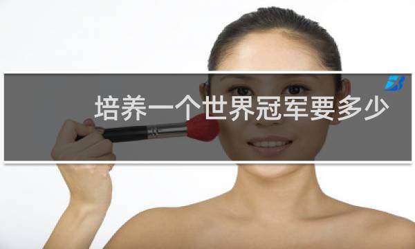 培养一个世界冠军要多少钱图片