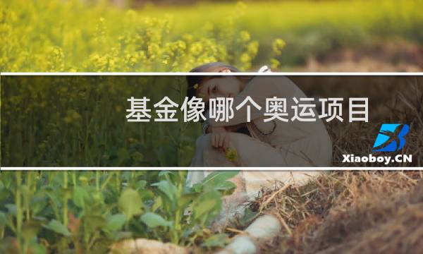 基金像哪个奥运项目图片