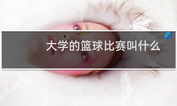 大学的篮球比赛叫什么图片