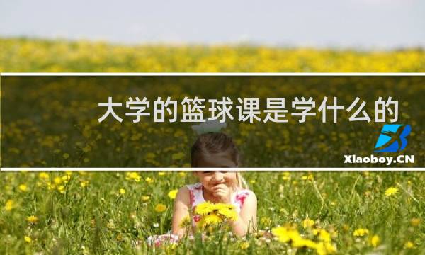 大学的篮球课是学什么的图片