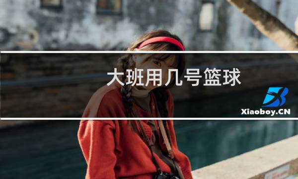 大班用几号篮球图片