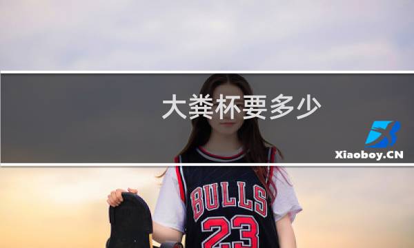 大粪杯要多少图片