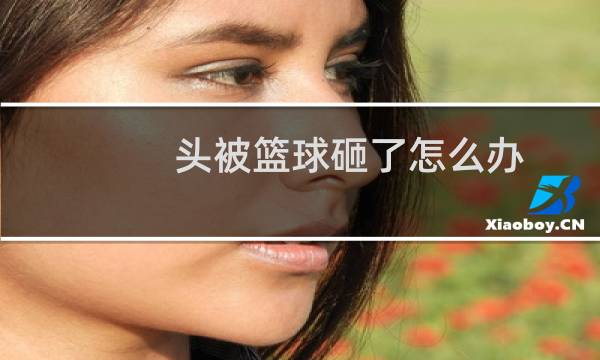 头被篮球砸了怎么办图片