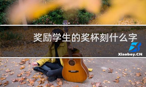 奖励学生的奖杯刻什么字图片