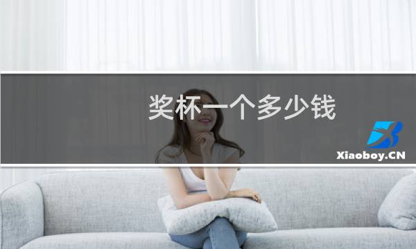 奖杯一个多少钱图片