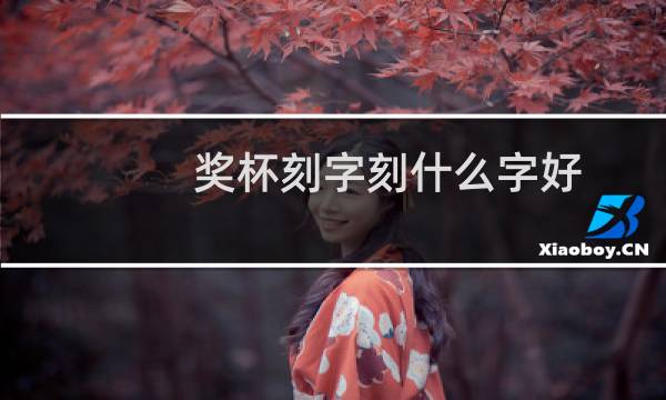 奖杯刻字刻什么字好图片