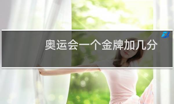 奥运会一个金牌加几分图片