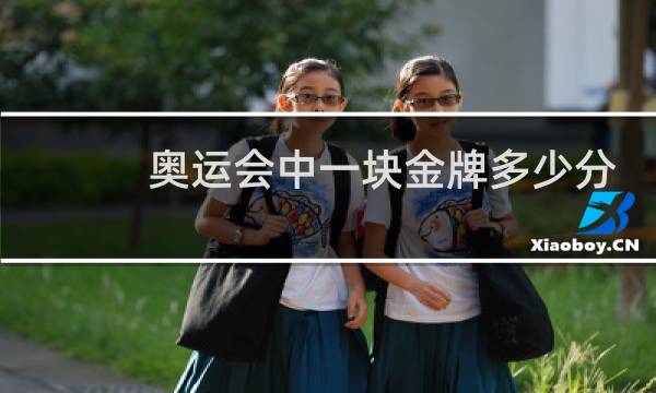 奥运会中一块金牌多少分图片