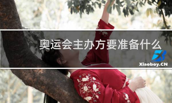 奥运会主办方要准备什么图片