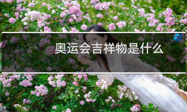 奥运会吉祥物是什么图片