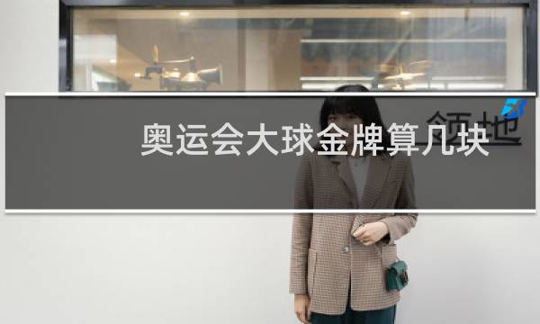 奥运会大球金牌算几块图片