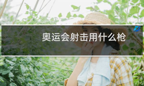 奥运会射击用什么枪图片