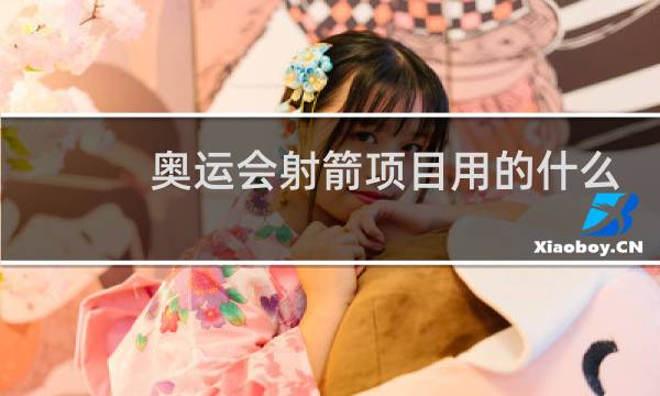 奥运会射箭项目用的什么弓图片