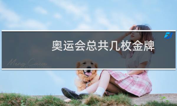 奥运会总共几枚金牌图片