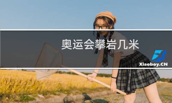 奥运会攀岩几米图片