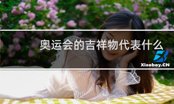 奥运会的吉祥物代表什么图片