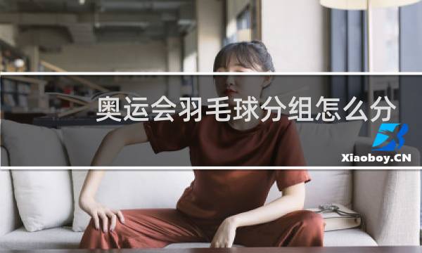 奥运会羽毛球分组怎么分图片