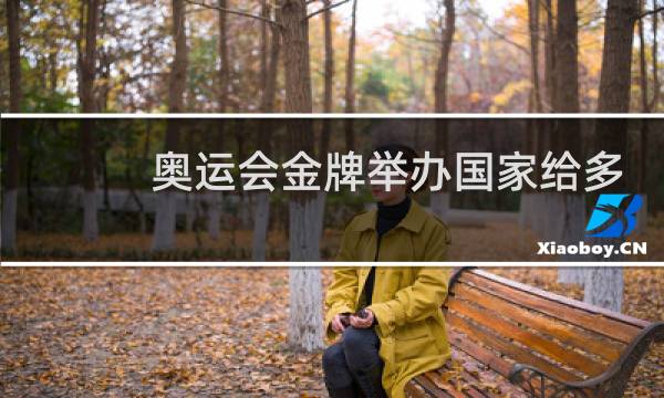 奥运会金牌举办国家给多少钱图片