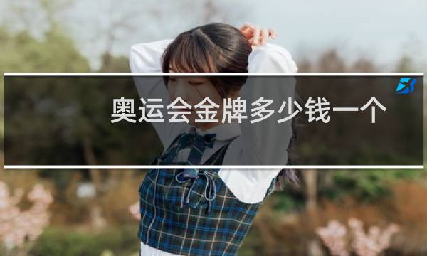 奥运会金牌多少钱一个图片
