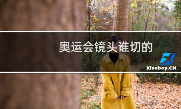 奥运会镜头谁切的图片