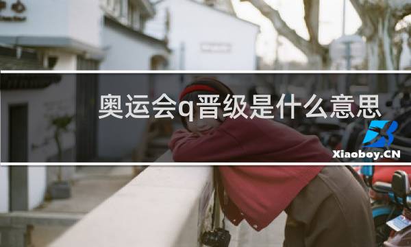奥运会q晋级是什么意思图片
